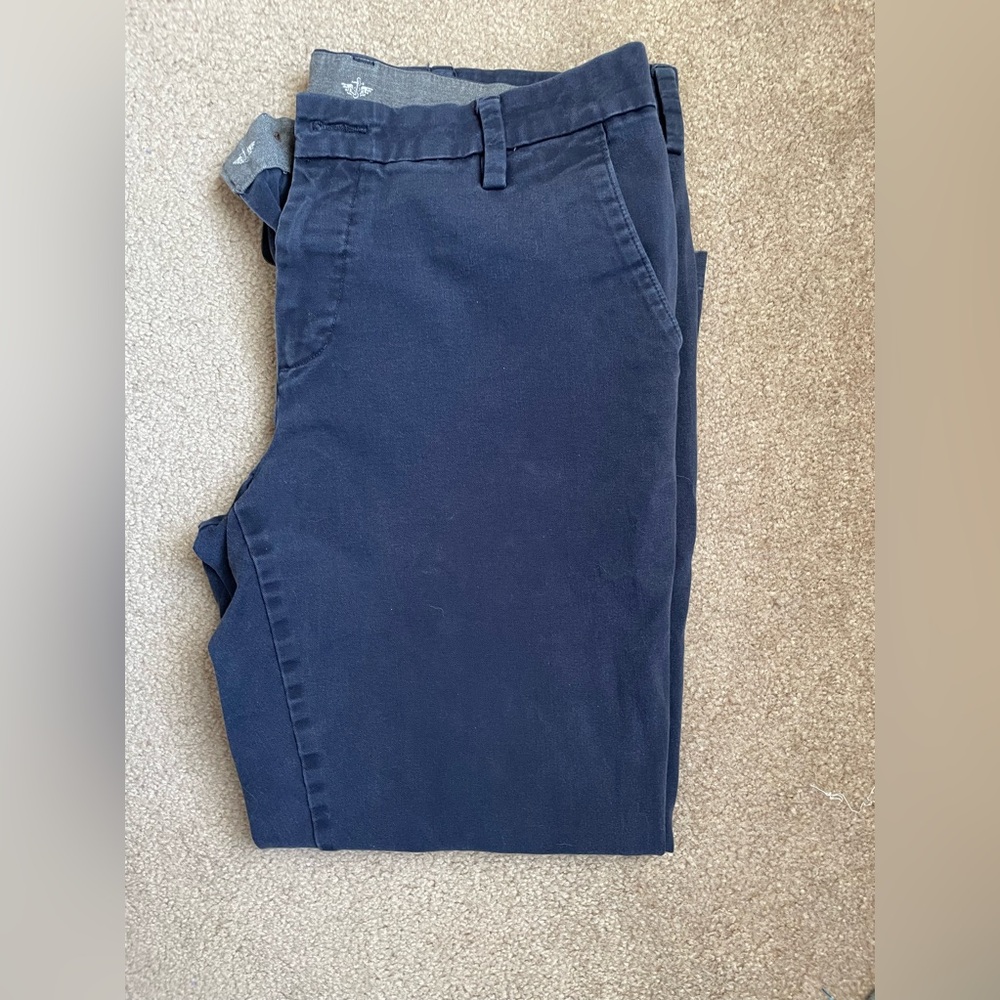 Men’s Dockers Slim Fit Navy Blue Chinos